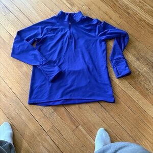 Athleta purple Quarter-Zip Pullover